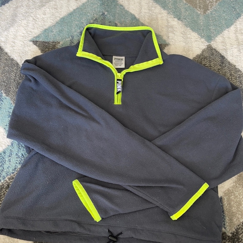 Pink Victoria’s Secret Quarter Zip
